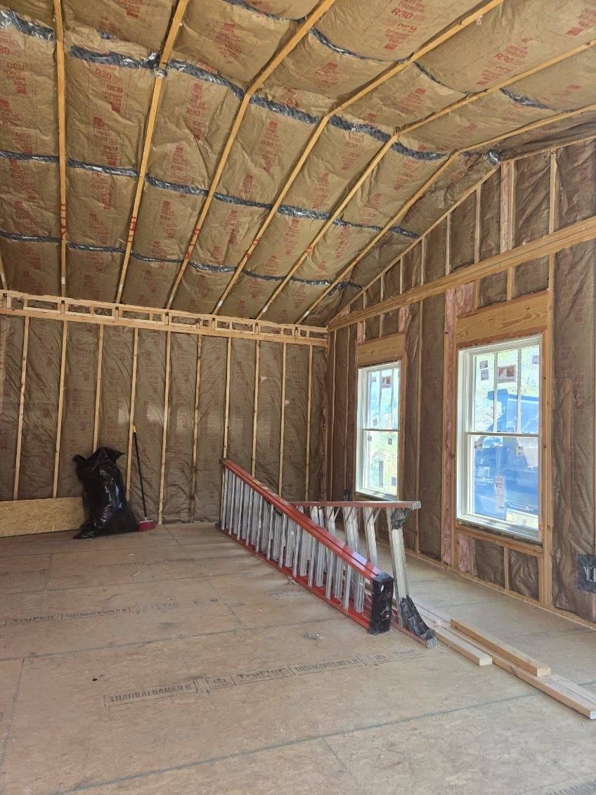 Addition insulation phase, Clean Construction LLC