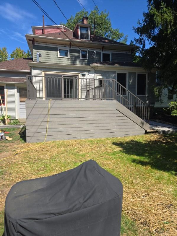 Deck construction, Clean Construction LLC, Lorain County Ohio