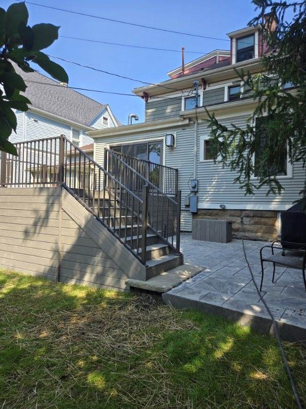 Deck build, Clean Construction LLC