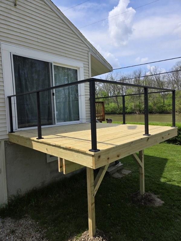 Deck after renovation, Clean Construction LLC