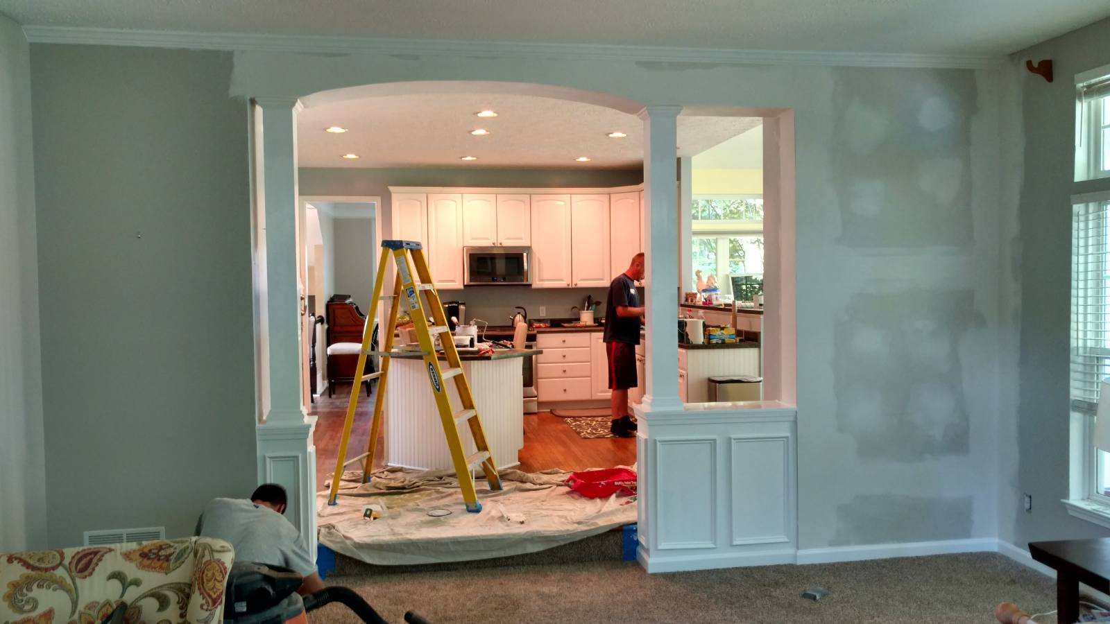 Millwork completed, Clean Construction LLC