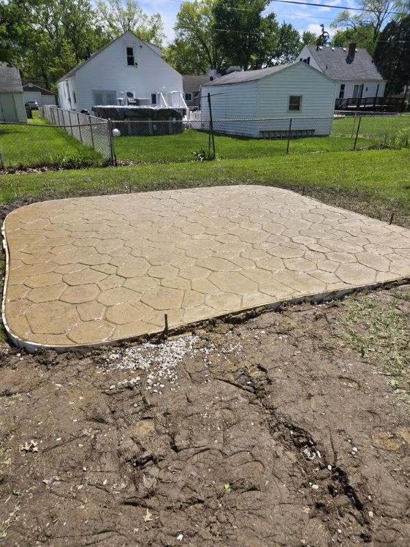 Patio construction, Clean Construction LLC, Lorain County