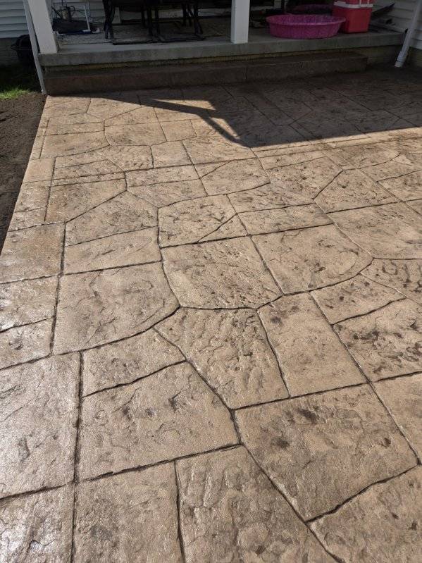 Patio after, Clean Construction LLC, Lorain County Ohio