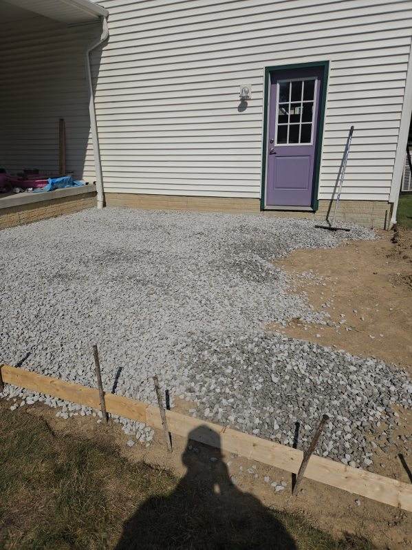 Patio before, Clean Construction LLC
